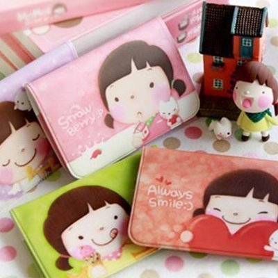 韓國卡通可愛女士會員卡名片包多卡位卡片包信用卡包12卡位收納包